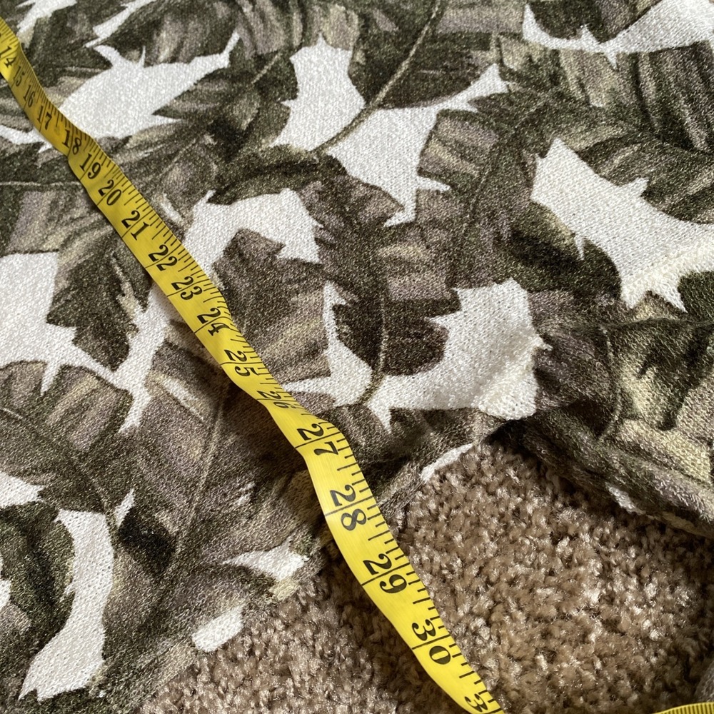 Show Me Your Mumu Woodsy Sweater Green Majestic Palm Womens L Slouchy Coastal - Picture 6 of 7